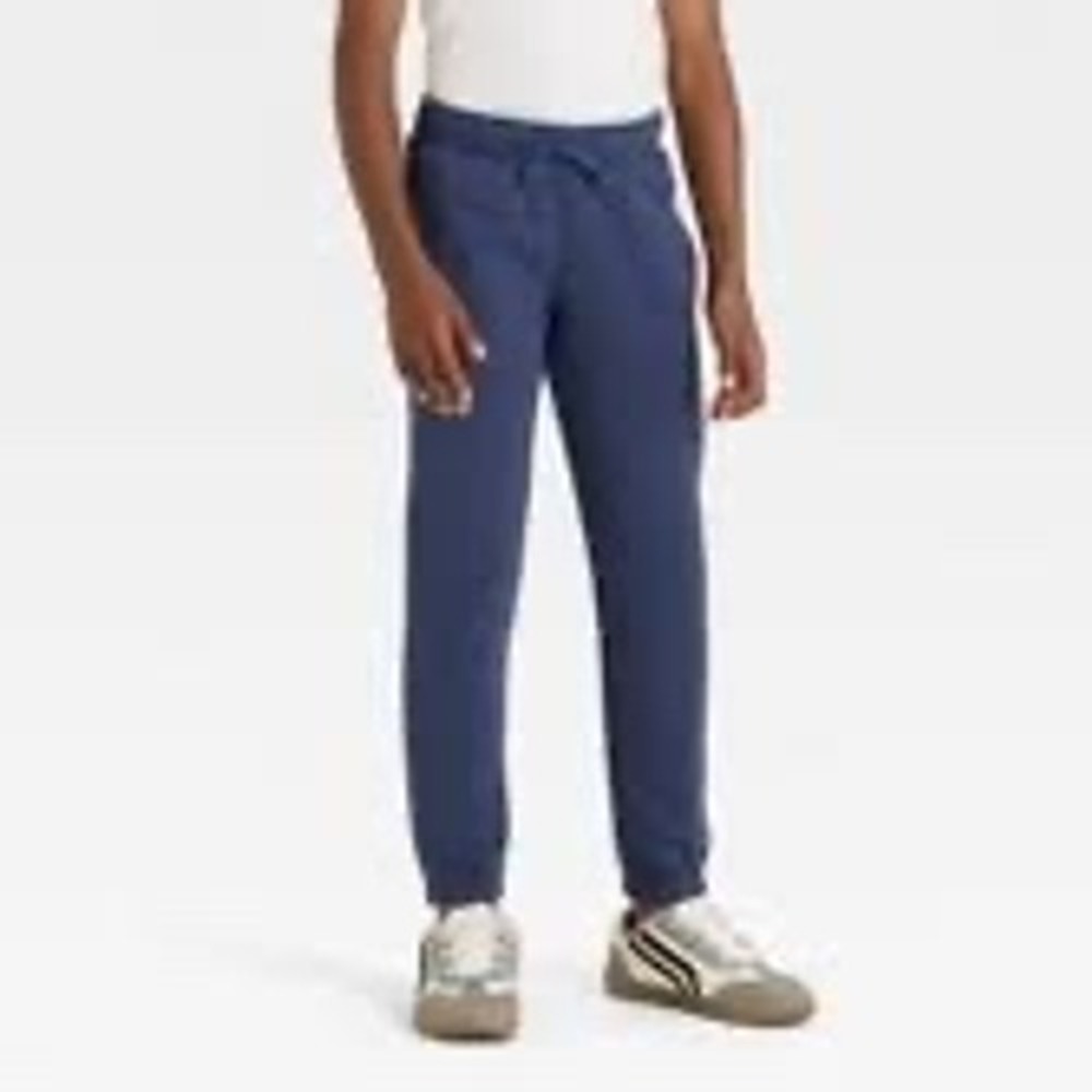 Grayson Threads Womens XXS Blue Fleece Joggers High Rise Sweatpants NWT